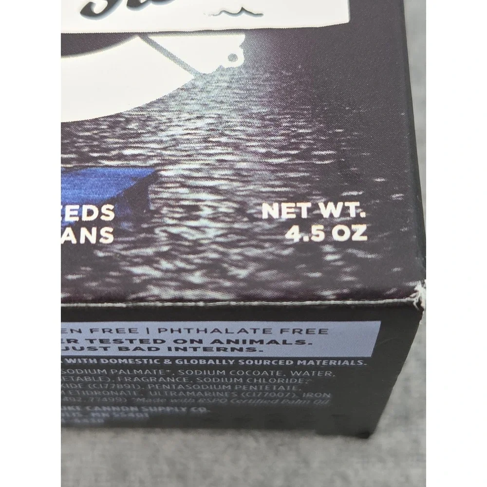 Duke Cannon Supply Co Mens Big Brick of Soap (2) Sawtooth and Midnight Swim NEW